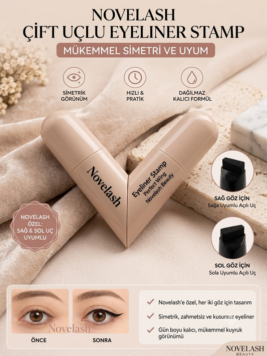 Suya Dayanıklı Çift Taraflı Eyeliner Kalemi